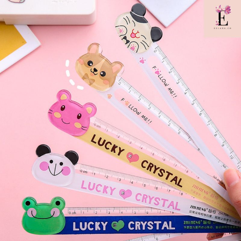 123 - 2in1 Ruler Bookmark - Cute Korean Style Stationery | Kids Student ...