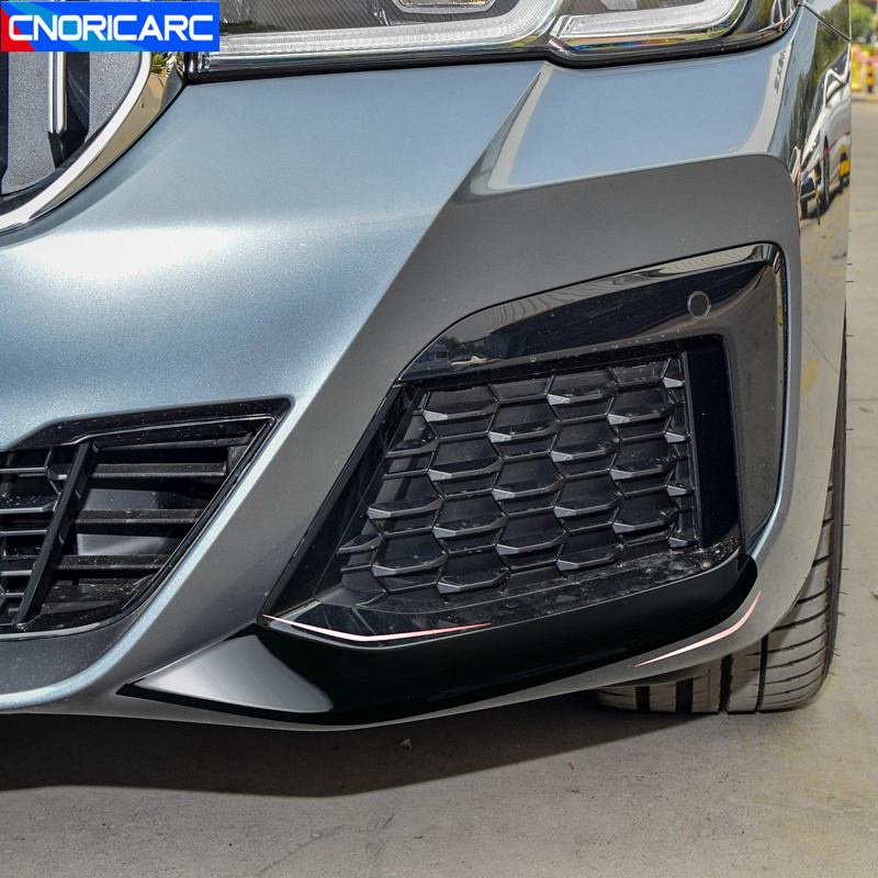 Car Styling Front Fog Lamp Covers Stickers Trim For BMW 5 Series G30