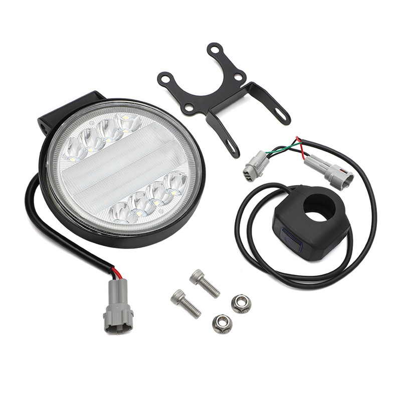 For SurRon Light Bee X SurRon Upgrade Headlight Head light Mounting Bracket &Switch Set Kit Lbx