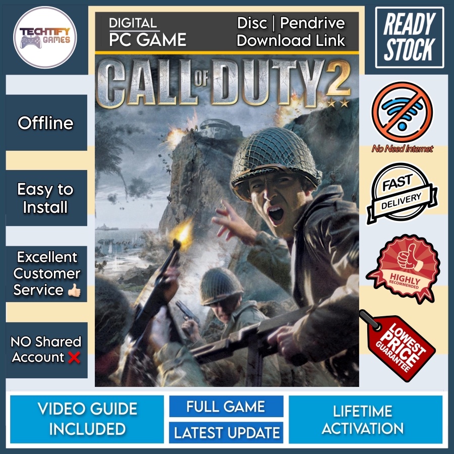 [PC Game] Call of Duty 2 - Offline [Disc | Pendrive | Download Link ...