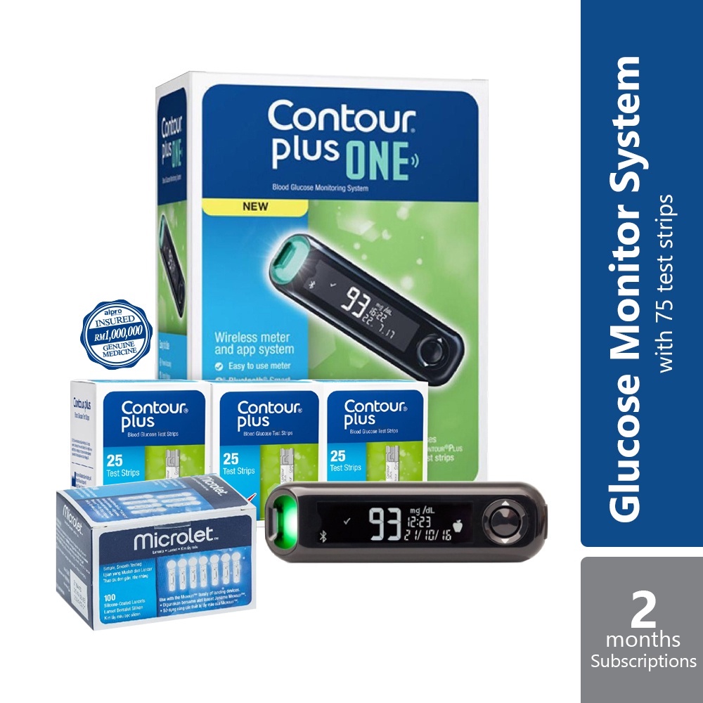 Sugo365 Trial Glucose Package (Contour Plus One Starter Kit + Test