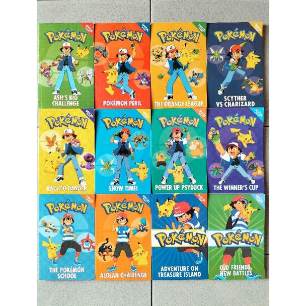 Pokemon Books , Pokemon Epic Collection , Pokemon Story Books, 12 Books 