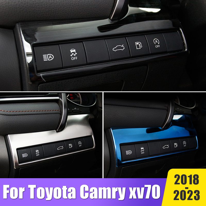 thumbnail interactive-video image 1 of For Toyota Camry 2018-2020 Red ABS Air Vent Cover – Center Console AC Outlet Trim (Xotic Tech) 1 of 2