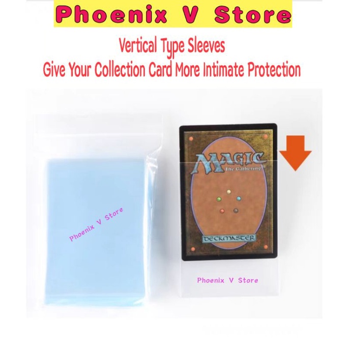 ORIGINAL Henwei Sleeve 64x89 64*89 Digimon Card Yugioh Card Pokemon  Card One Piece Card WS Card Sleeves | Shopee Malaysia