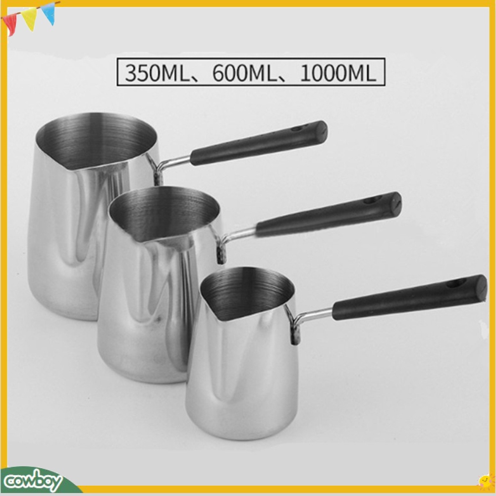 (cowboy) Stainless Steel Wax Melting Pot DIY Candle Soap Melt Pitcher