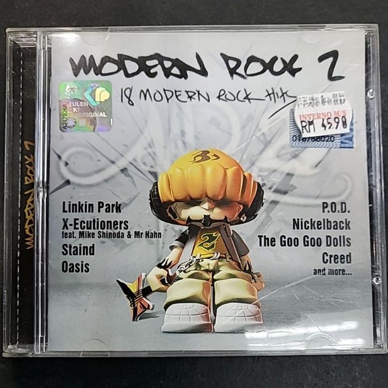 Modern Rock 2 18 Modern Rock Hits (CD) Shopee Malaysia