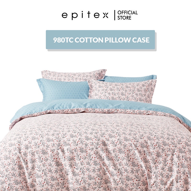 Epitex (Pillow Case) 980TC 100 Cotton Pillow Case (1pcs) Shopee Malaysia