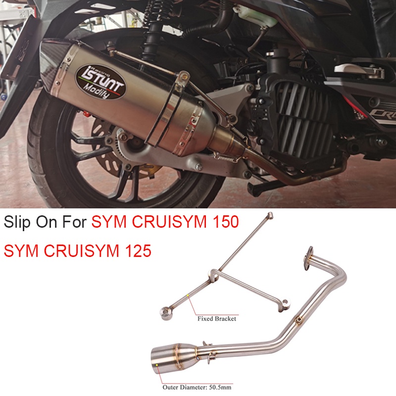 For Sym Cruisym 150 Sym Cruisym 125 Cruisym150 Motorcycle Exhaust