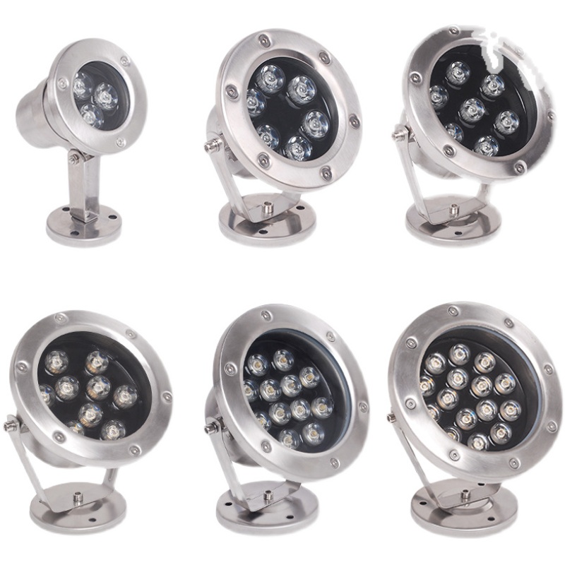 Underwater lights led waterproof fish pond landscape lights underwater