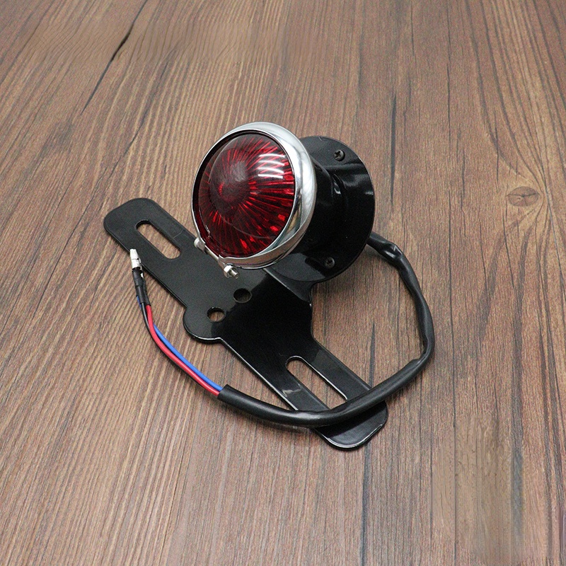 Motorcycle Metal Shell Tail Light Retro Car Modified Prince Motorcycle ...