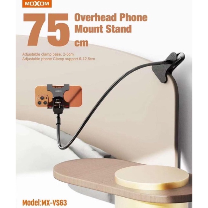 🆕MOXOM MXVS63 75CM OVERHEAD PHONE MOUNT STAND Shopee Malaysia