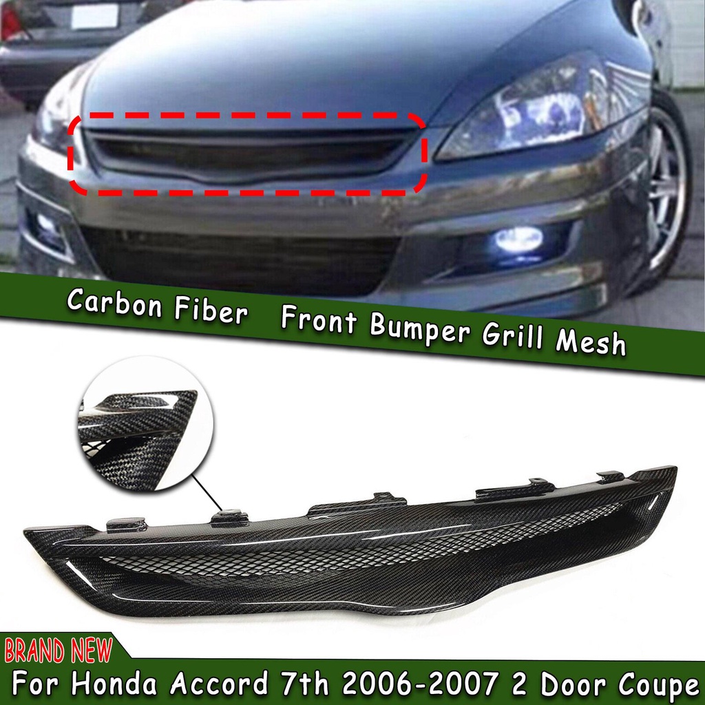 Car Front Grille Racing Grill Upper Bumper Hood Mesh Grid For Honda