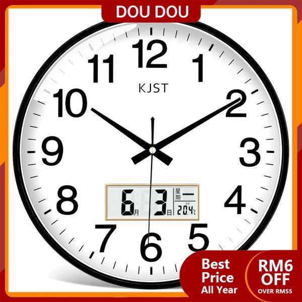 jam dinding jam dinding besar Jam bulat, kolam renang luaran gaya Eropah, jam dinding, ruang