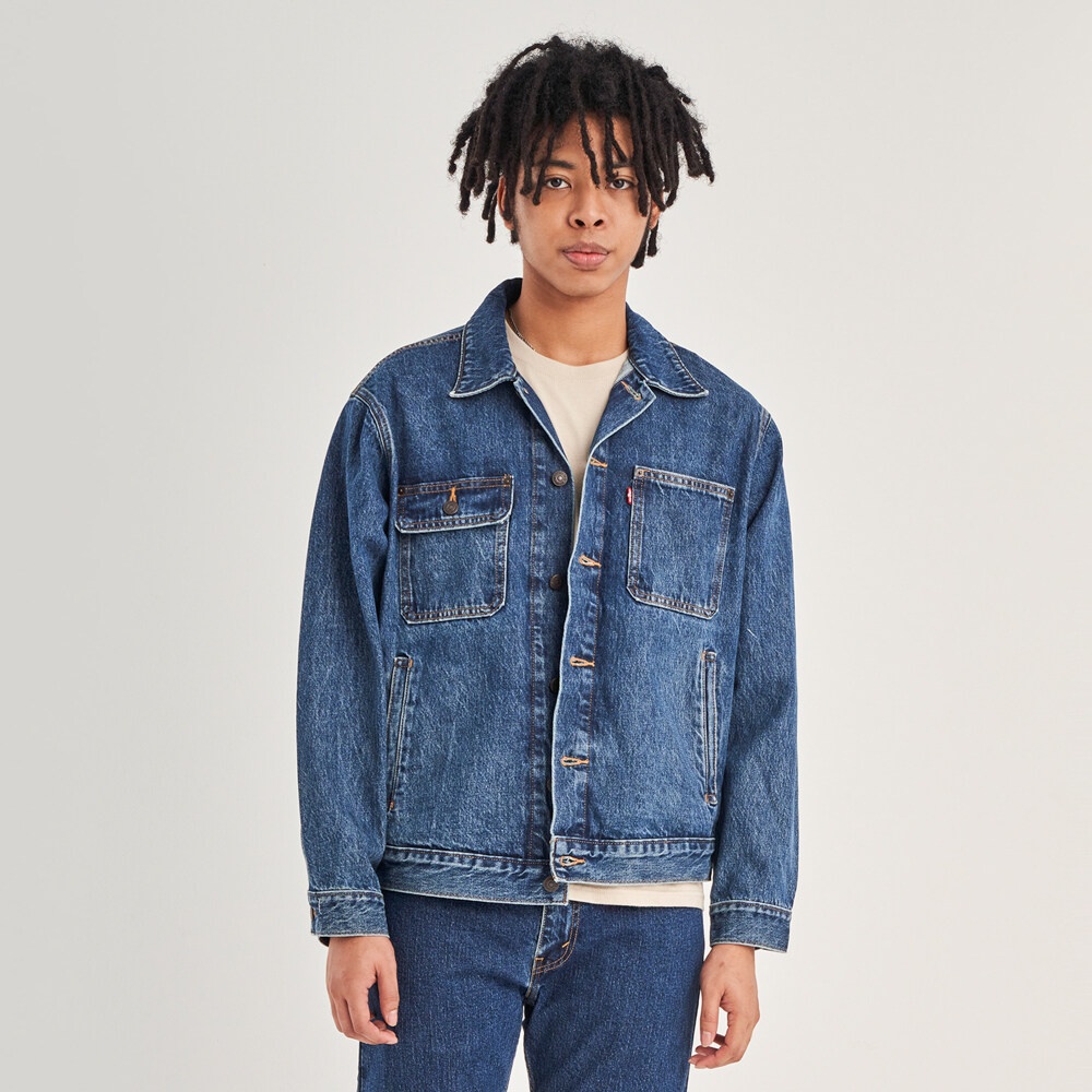 Denim jacket outlet shopee