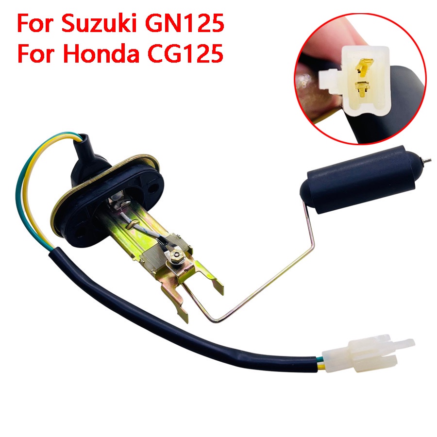 For Honda CG125 Suzuki GN125 Motorcycle Oil Float Fuel Tank Gauge Alloy
