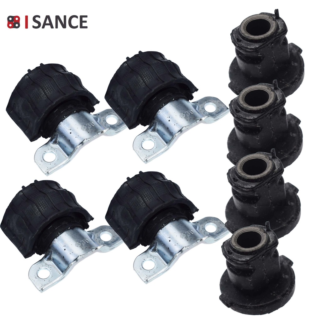 Front Sway Stabilizer Bar Steering Arm Rack Mount Bushing Bracket For