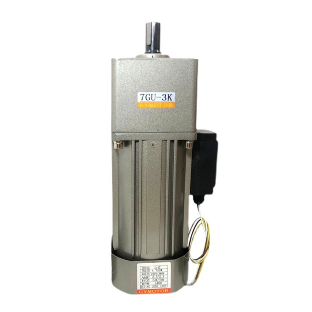 Ac 220v 750w 120 120mm Shaft 22mm Single Phase Gear Motor Fixed Constant Speed Motor With