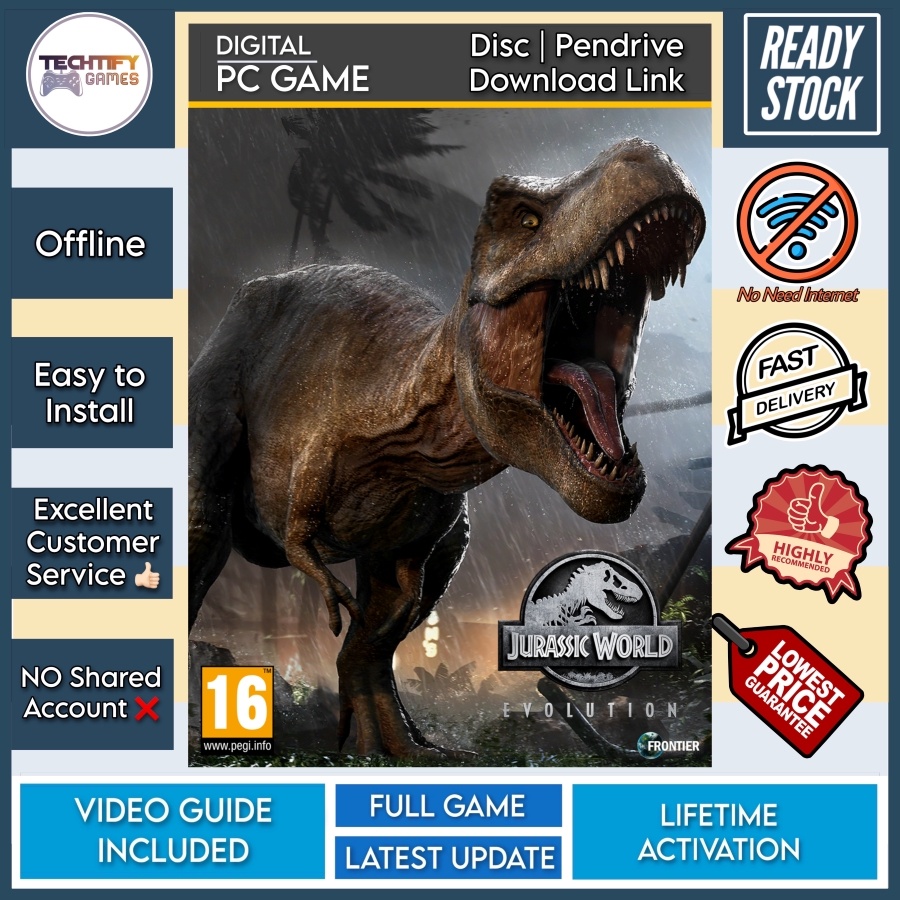 [PC Game] Jurassic World Evolution Premium Edition (v1.12 + All DLCs ...