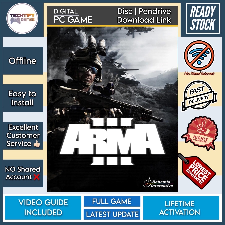 Arma 3 Free Download (v2.12.150779 & ALL DLC)