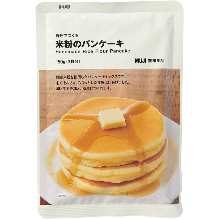 MUJI 82148015 Make your own rice flour pancake 150g (3 pieces) | Shopee ...