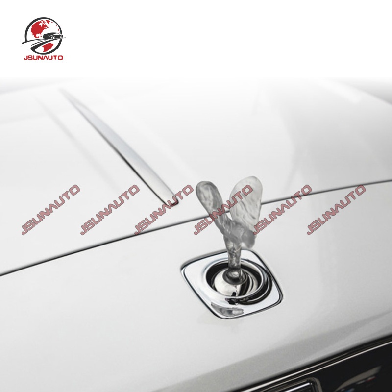 For RollsRoyce Goddess Emblems With LED Logo For Ghost Phantom Cullinan Exterior Decoration