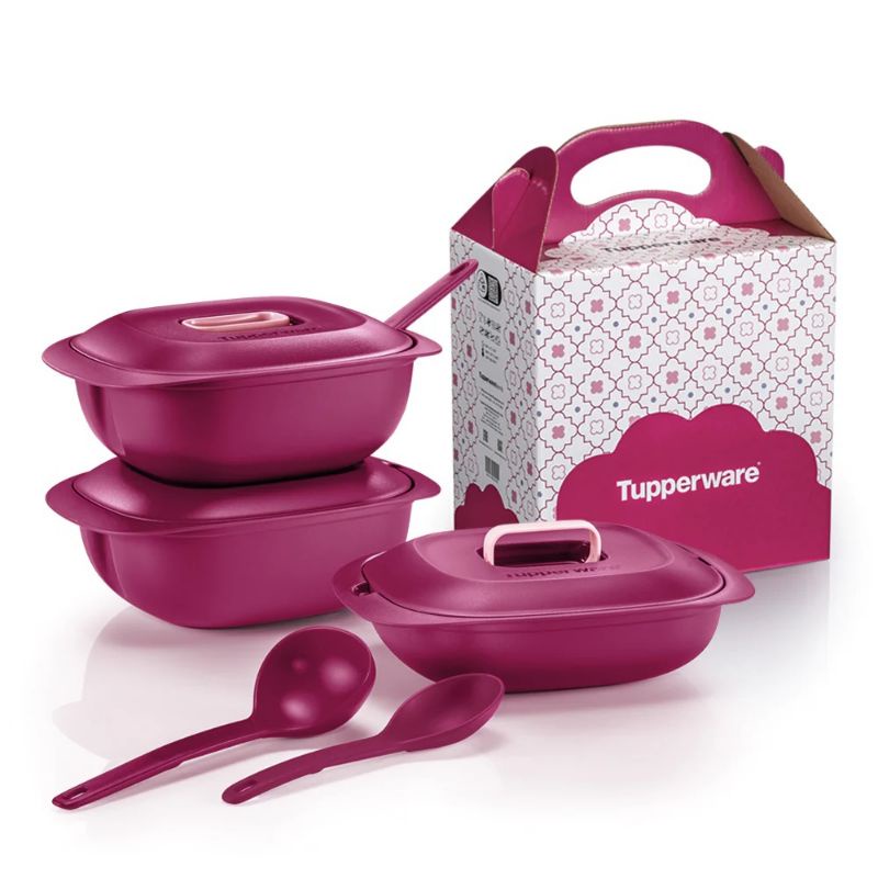 SALE Tupperware Gourmet Server Set Raya Serving Set | Shopee Malaysia