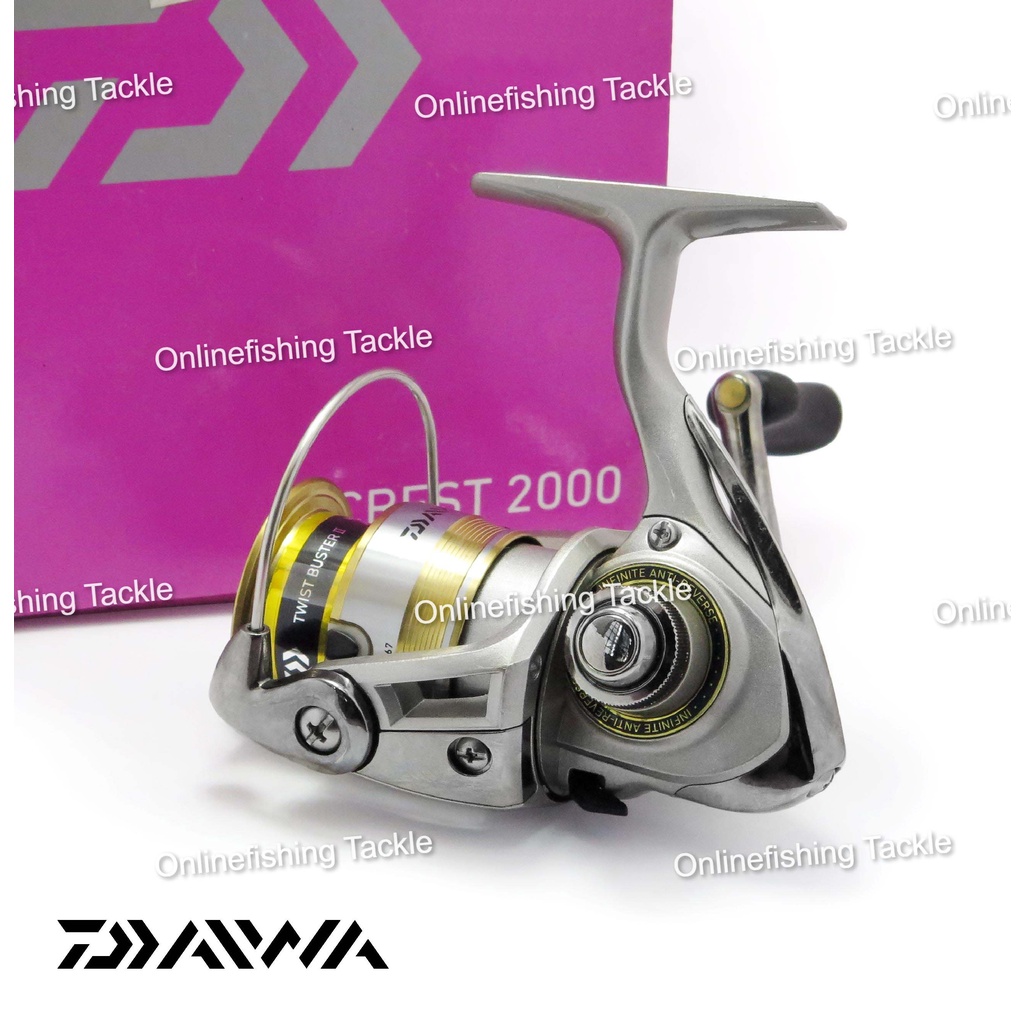 daiwa crest 2000 spinning reel LT2000 20 (2020 Model) : Sports & Outdoors and strength LC Daiwa 20 Crest LT6000-H