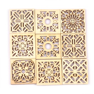 50pcs 40mm Square Unfinished Wooden Pieces, Wooden Square Cutouts Wood  Slices for Crafts Square, Painting Writing, DIY Arts - AliExpress