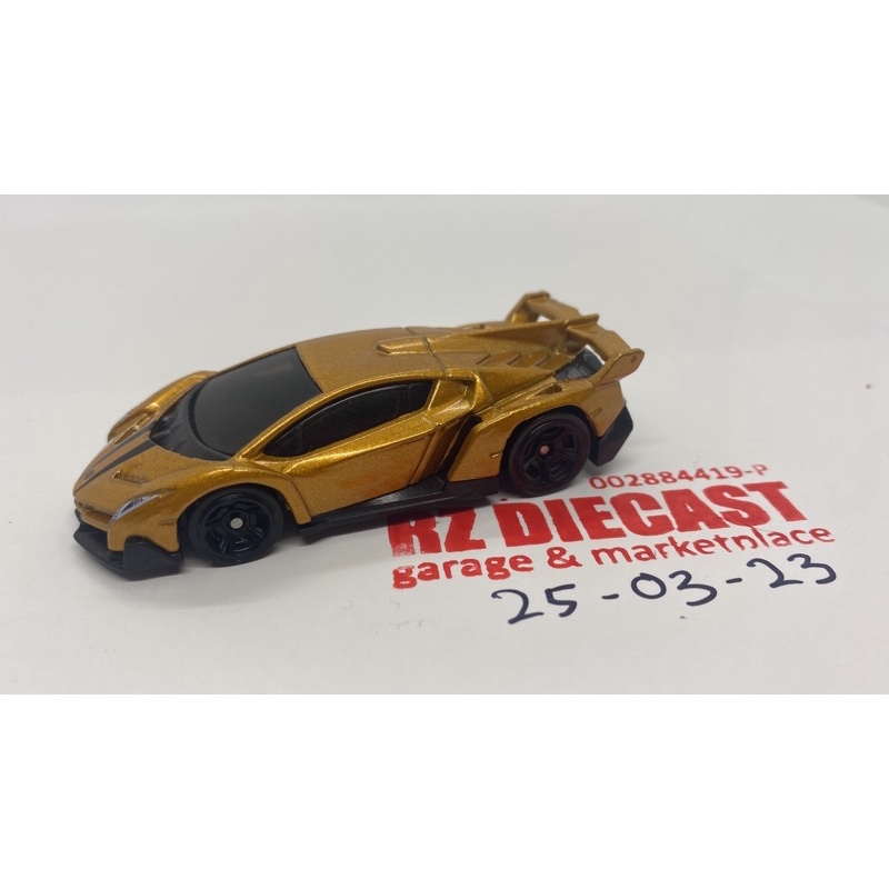 HOT WHEELS LAMBORGHINI VENENO METALFLAKE GOLD (DARK VARIATION) 2021 HW ...