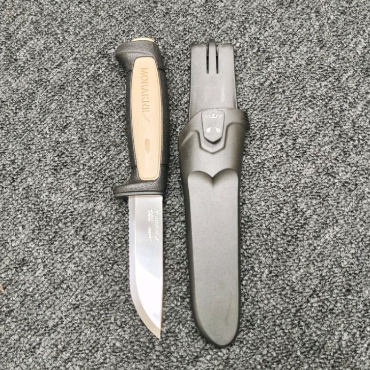 Pisau Camping Hiking Knife ORIGINAL Morakniv Rope Serrated Utility