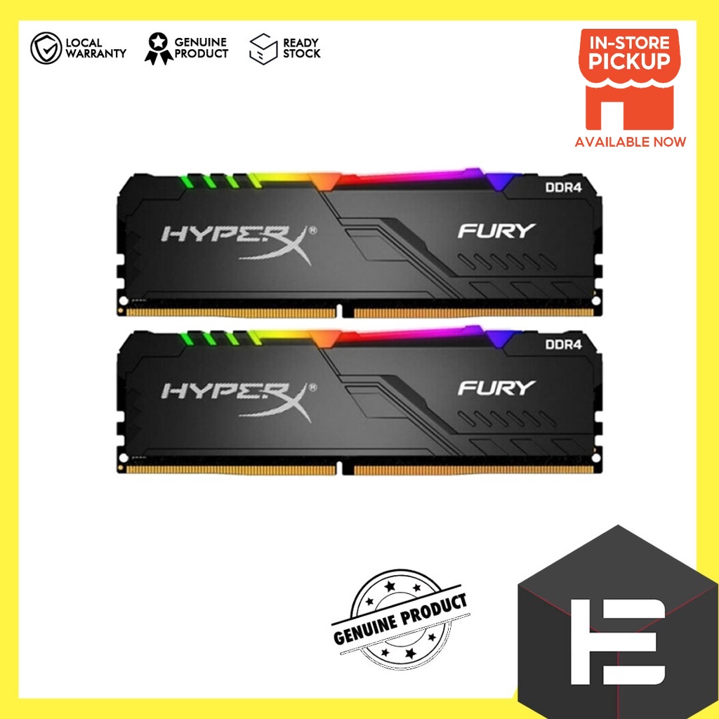 Kingston hyperx best sale fury rgb 32gb