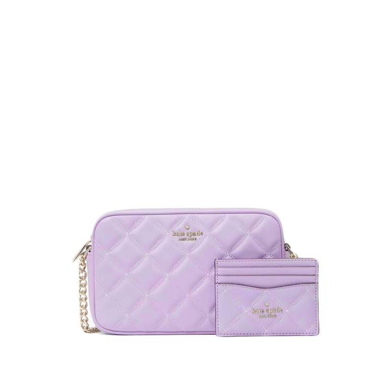 tinsel smooth quilted boxed crossbody