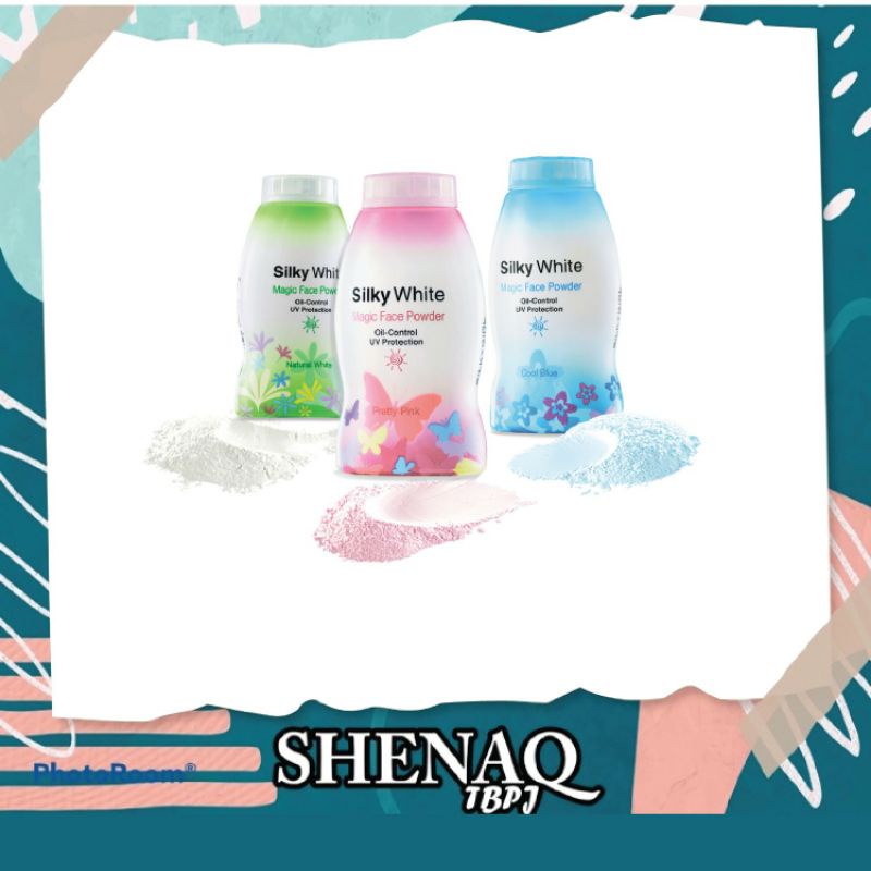 SILKY WHITE/SILKY WHITE MAGIC FACE POWDER/FACE POWDER/50G/BEDAK MUKA ...