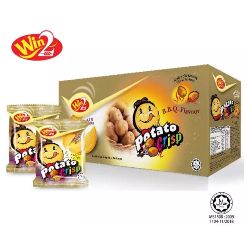 Win2 Potato Crisp / Potato Crackers (Kracker Kentang) | Shopee Malaysia