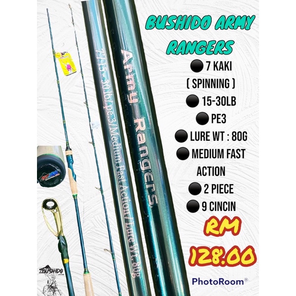 💥 BUSHIDO ARMY RANGERS 💥 | Shopee Malaysia
