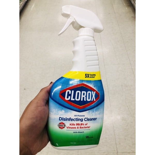 Clorox Disinfecting Cleaner All Purpose with Bleach Spray Shopee Malaysia