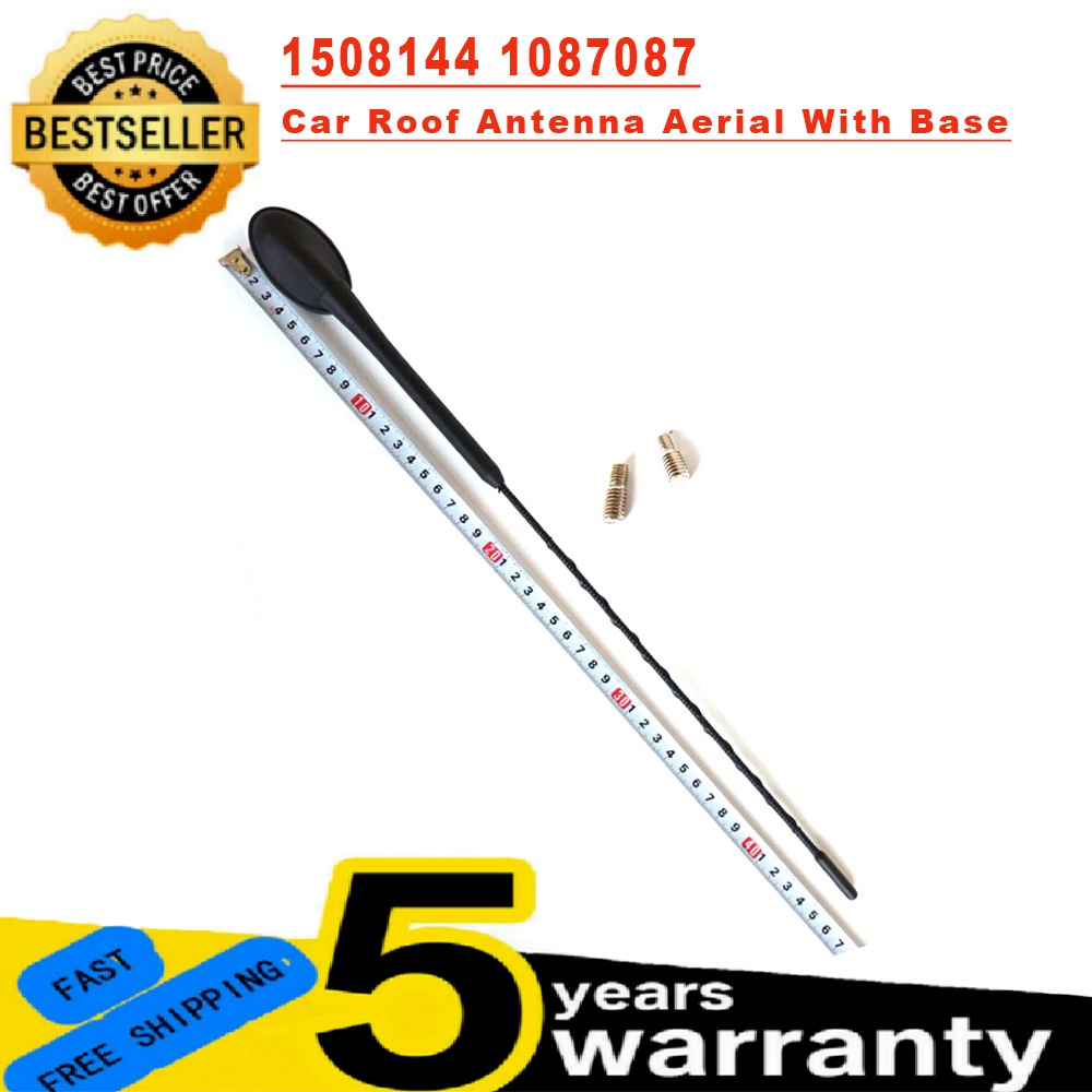 60.5cm Or 46cm Car Antenna Base Kit Antenna Aerial and Base for Ford