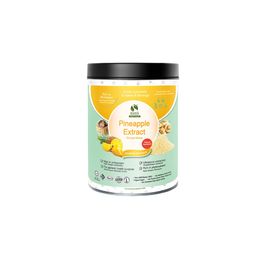 Pure Pineapple Extract Powder 200g with Biotechnology Extraction For