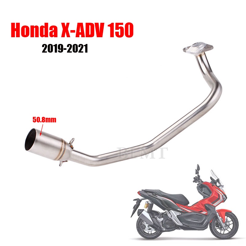 Motorcycle Exhaust Escape Full System Modify Muffler Front Middle Link Pipe Slip On For Honda X