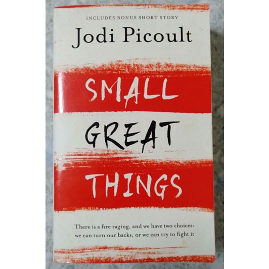 Small great things jodi picoult preloved book shopee malaysia