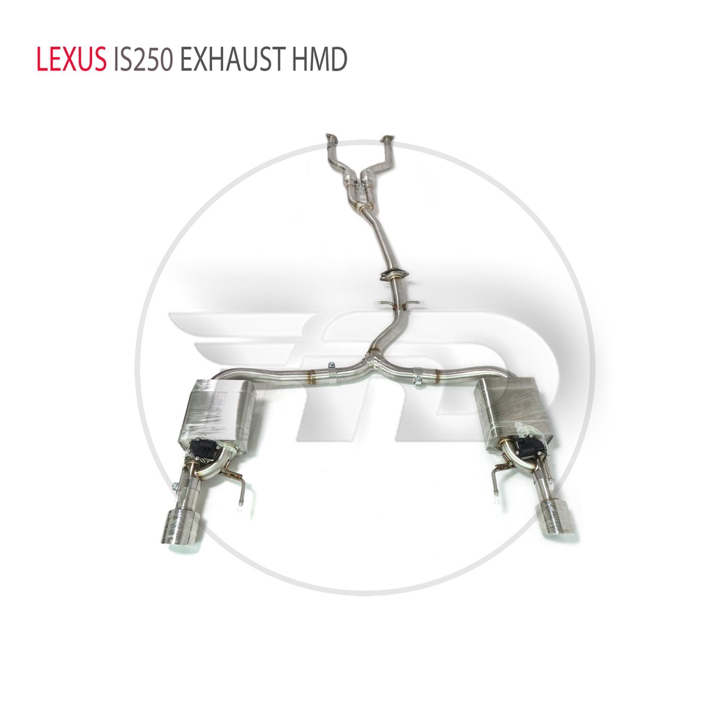 HMD Stainless Steel Exhaust System Performance Catback for LEXUS IS250
