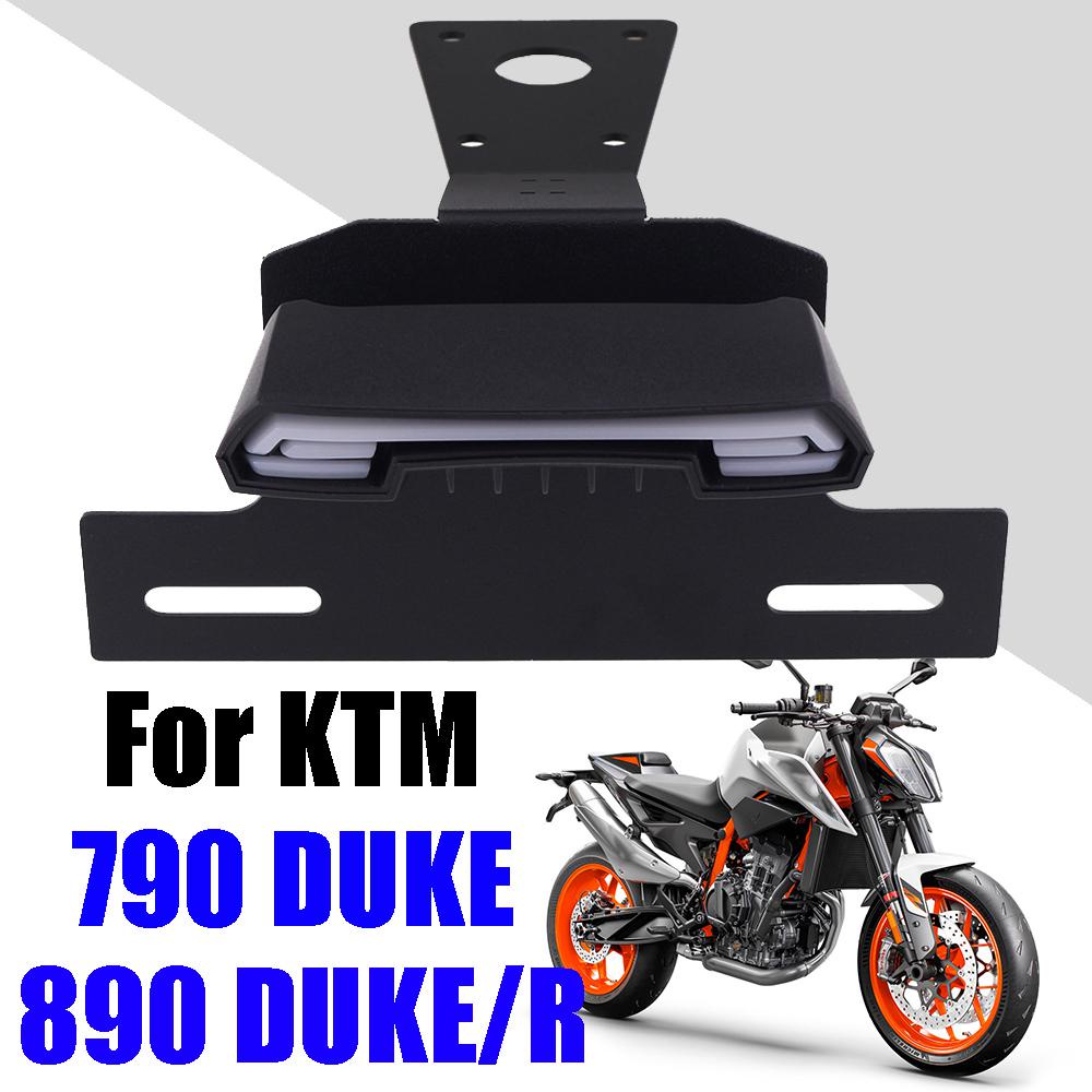For KTM DUKE 790 890 DUKE R DUKE790 790DUKE Motorcylce Accessories License Plate Holder Rear