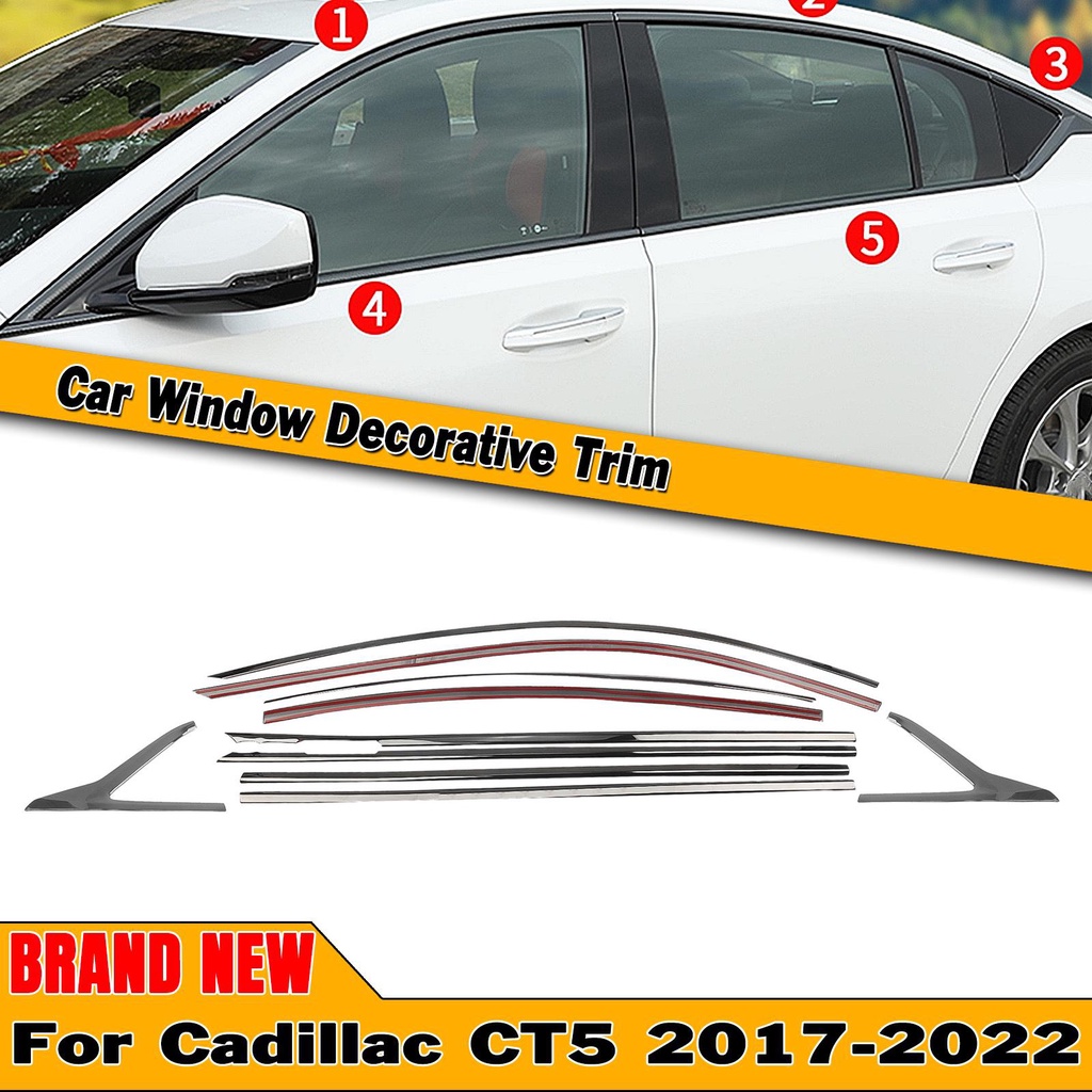 Car Exterior Window Trim Weatherstrips Seal Strip Cover Molding Gasket ...
