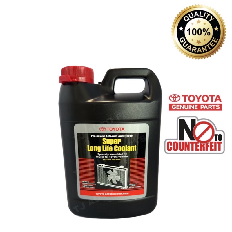 long life coolant concentrated red toyota как разводить