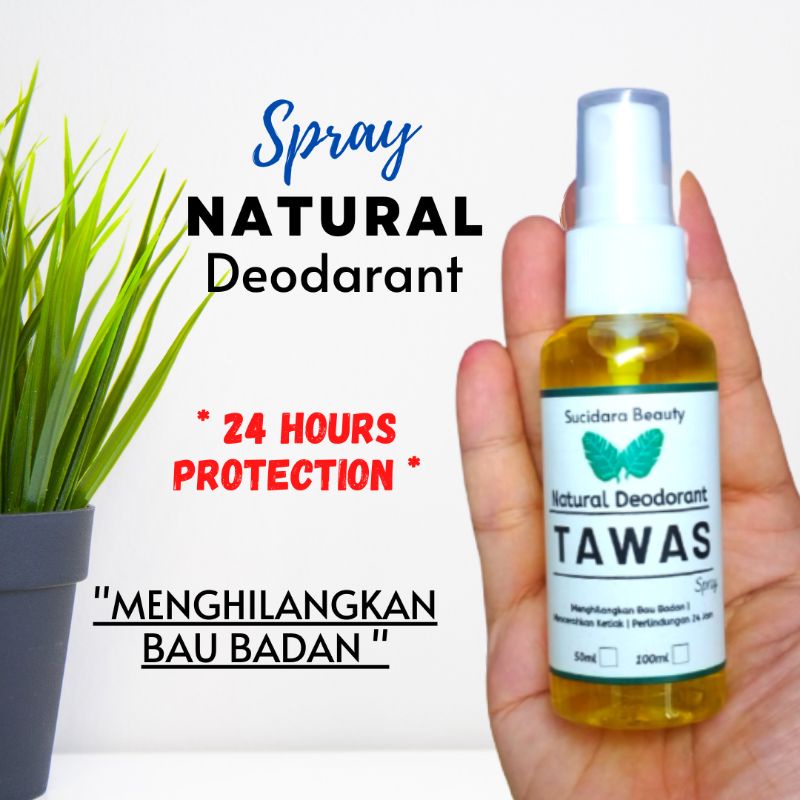 Spray Tawas Asli Ketiak Berbau 💯 Tawas Asli Deodorant Spray Tawas