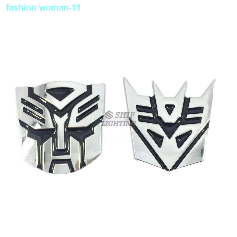 Adesivi Autobot E Decepticon Per Giocattoli Transformers – Logo In Rilievo, PVC