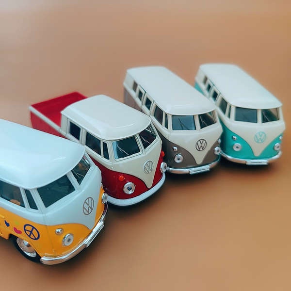 Willie welly Alloy Car Model Volkswagen T1 Bus 1: 36 Pull Back Toy ...