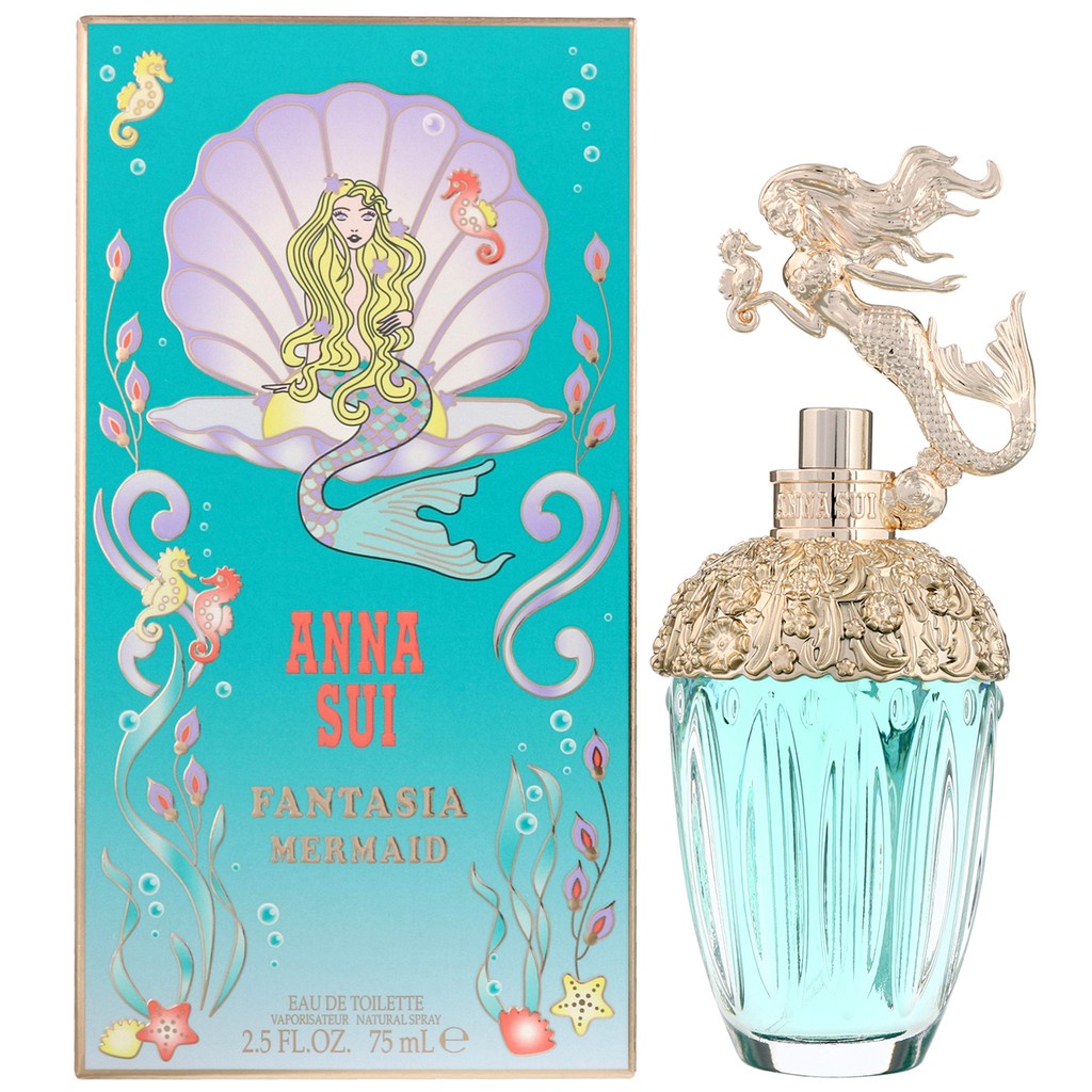 Anna Sui Fantasia Mermaid Eau De Toilette 75ml | Shopee Malaysia