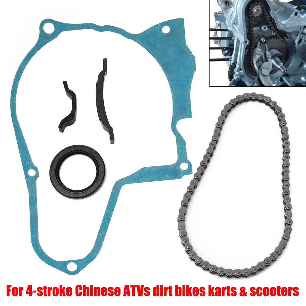 Starter Chain Kit for Chinese 4Stroke 50cc 70cc 90cc 110cc 125cc ATV