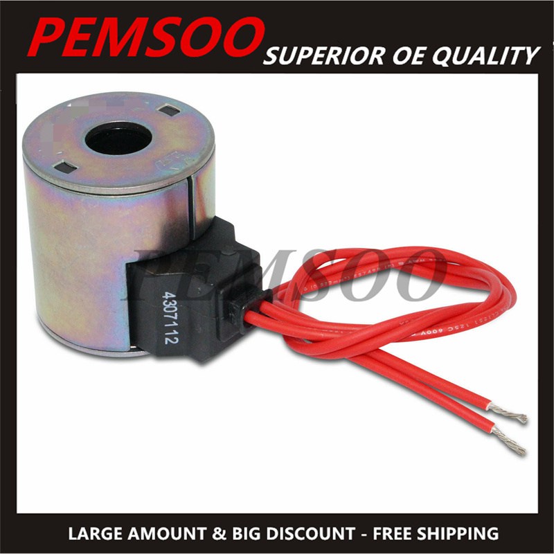 1P Solenoid Coil, Wire Leads, Zener Diode For HydraForce 4307112 12v DC